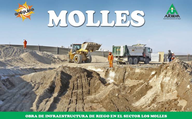 AUTODEMA INICIÓ LA OBRA DE MEJORAMIENTO DE INFRAESTRUCTURA DE RIEGO EN EL SECTOR LOS MOLLES- PEDREGAL