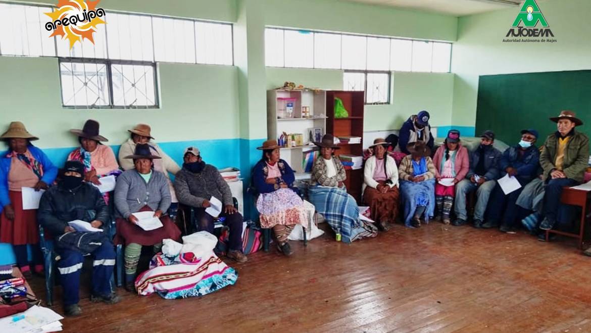 AUTODEMA SOSTUVO REUNIONES DE TRABAJO EN COMUNIDADES DE APACHETA RAJADA Y TARUCAMARCA DE LA PROVINCIA DE CAYLLOMA.»