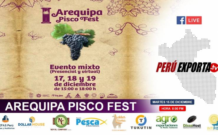 CONFERENCIA DE PRENSA DEL I AREQUIPA PISCO FEST